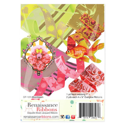Tula Pink Moonbeam "Fairy Flakes" Ribbon Pack