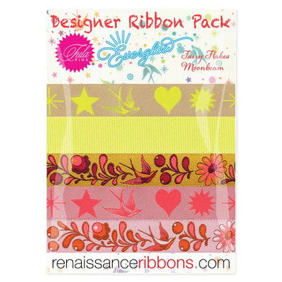 Tula Pink Moonbeam "Fairy Flakes" Ribbon Pack
