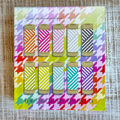 Tula Pink Untamed (80wt + Neon) Thread Collection