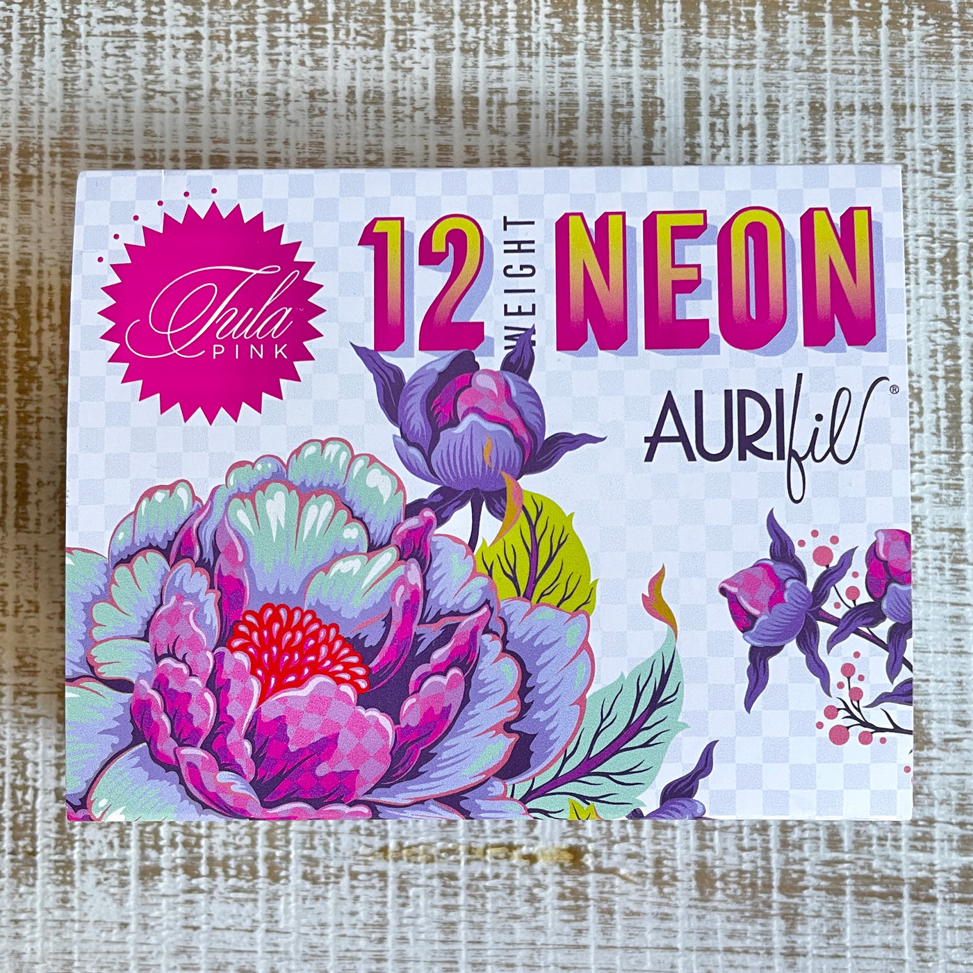Tula Pink 12wt Neon Thread Collection