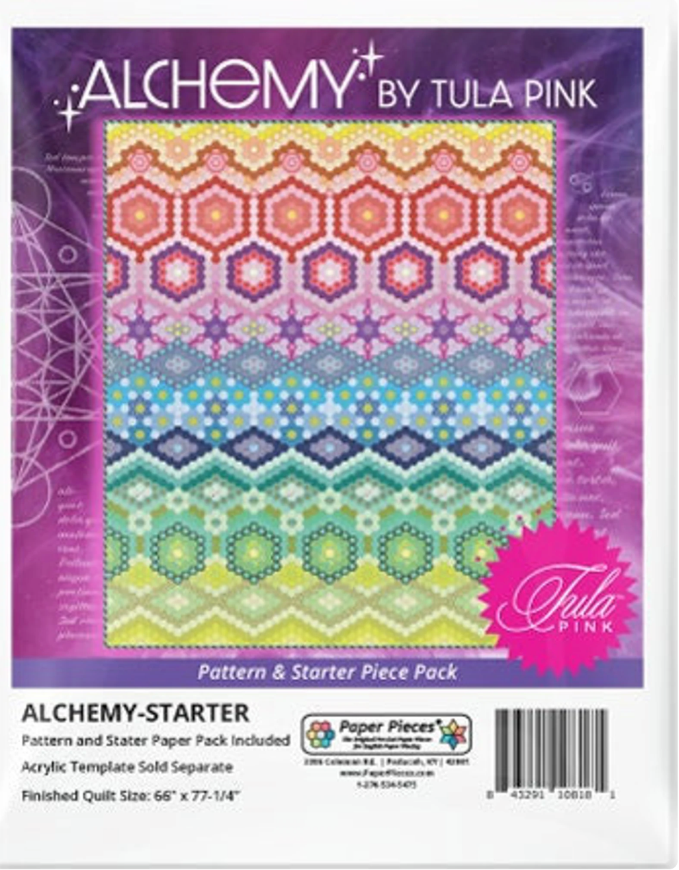 "Alchemy" Quilt Pattern & Complete Piece Pack