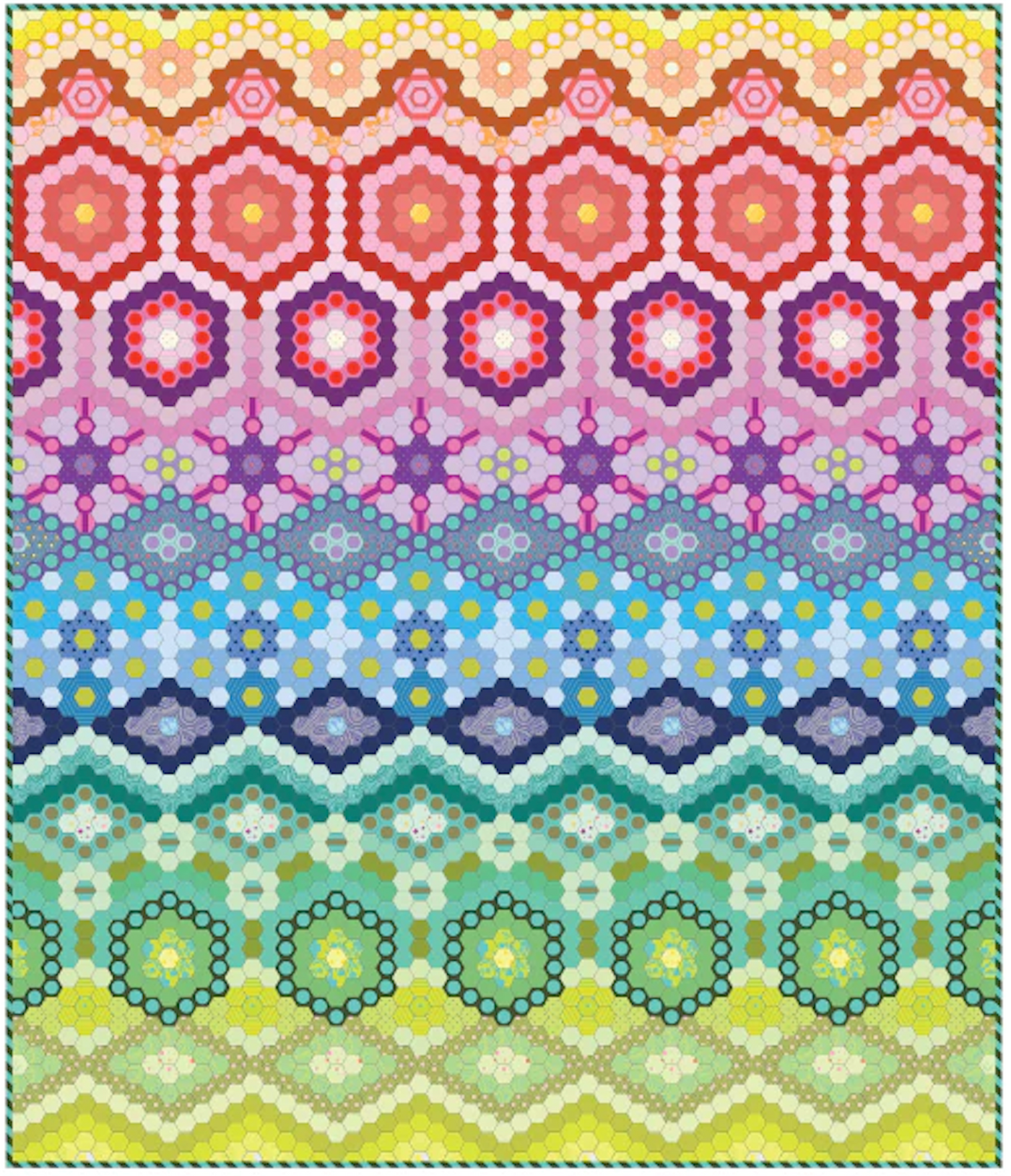 "Alchemy" Quilt Pattern & Complete Piece Pack