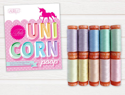 Tula Pink "Unicorn Poop" Thread Collection